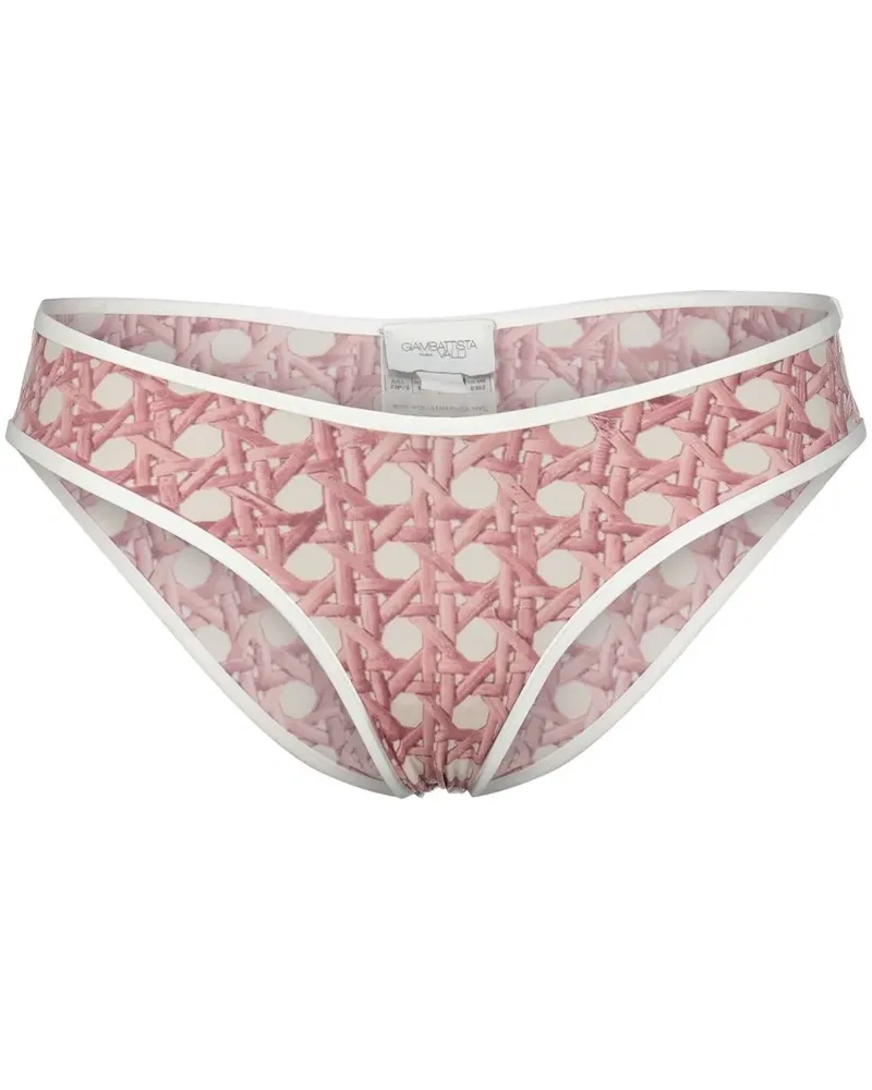 Giambattista Valli Bikini mit Trompe-l'oeil-Effekt - Rosa Rosa