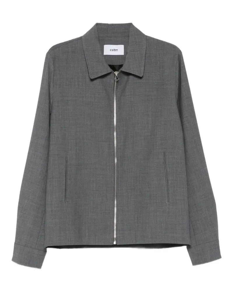 Costumein Hemdjacke mit Reißverschluss - Grau Grau
