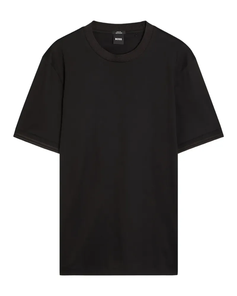 HUGO BOSS round-neck T-shirt - Schwarz Schwarz