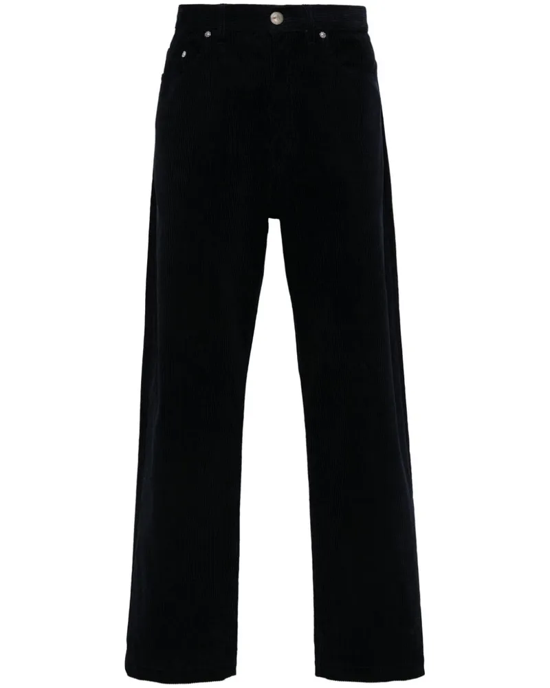 A.P.C. Achille Hose aus Cord - Blau Blau