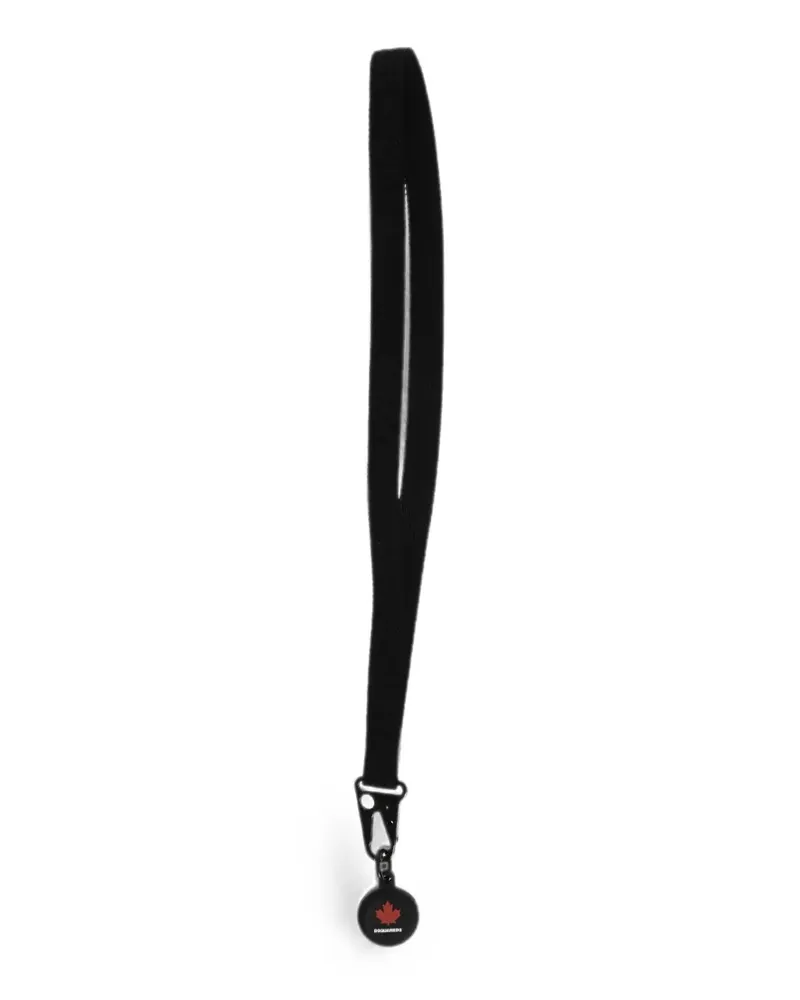 Dsquared2 logo-detail keyring - Schwarz Schwarz
