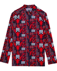 Vilebrequin Graphic Lobsters Langarmshirt Rot