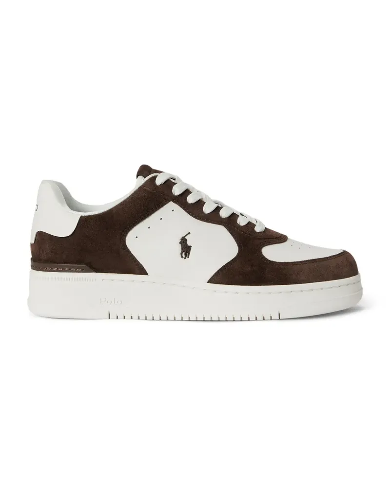 Ralph Lauren Masters Court Sneakers - Braun Braun
