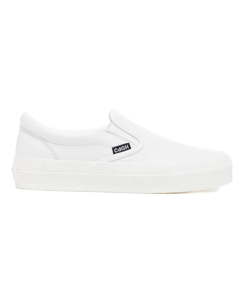 Comme des Garçons Klassische Slip-On-Sneakers - Weiß Weiß