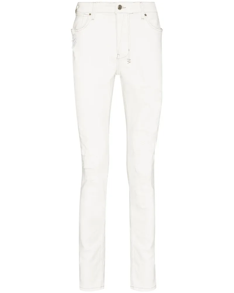ksubi Van Winkle Trashed Skinny-Jeans - Nude Nude
