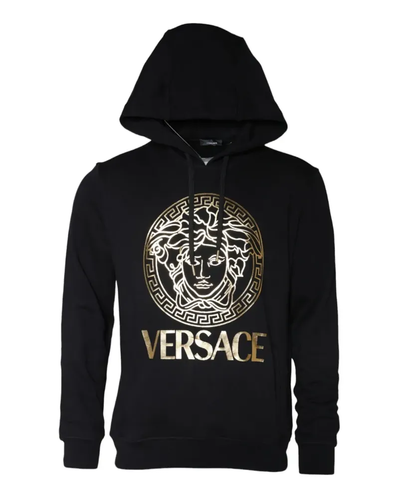 Versace Hoodie mit Medusa-Print - Schwarz Schwarz