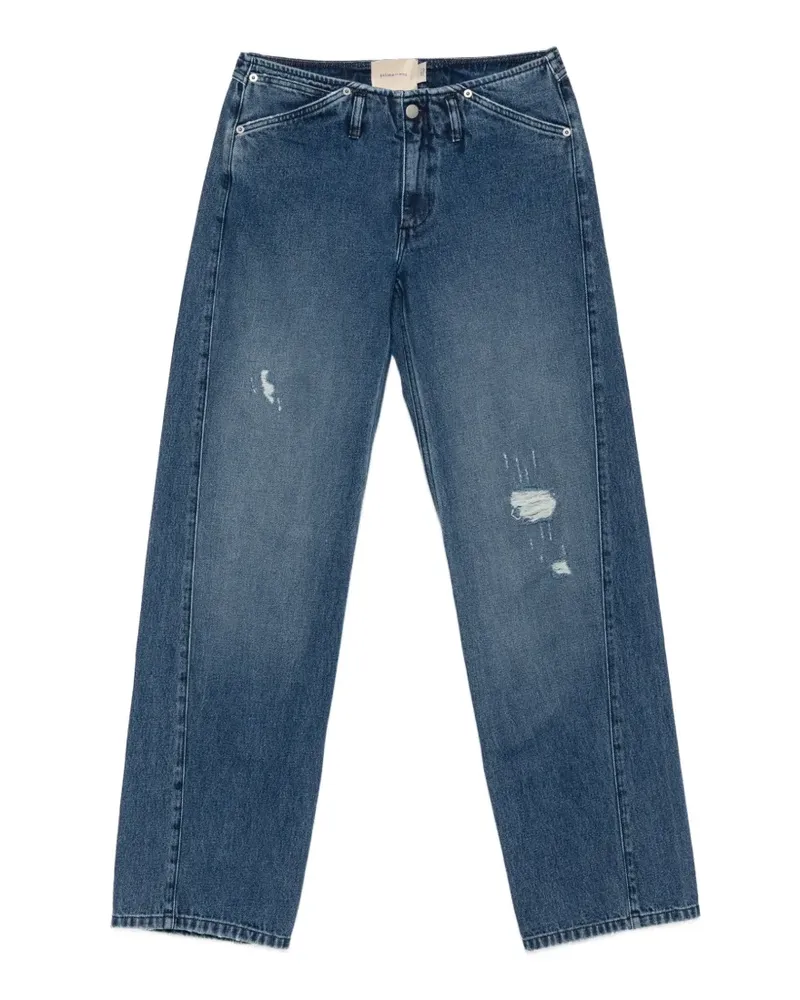 Paloma Wool distressed-details straight-leg jeans - Blau Blau