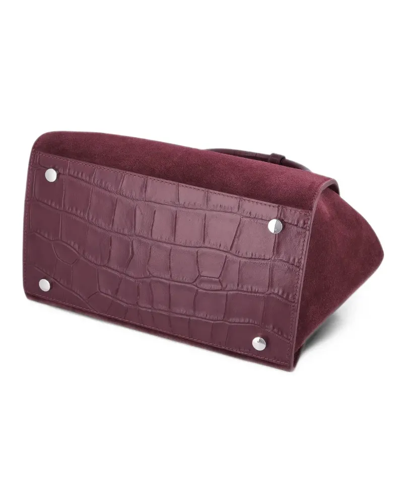KAAI Mini Voyager Tote Bag aus Wildleder - Violett Violett