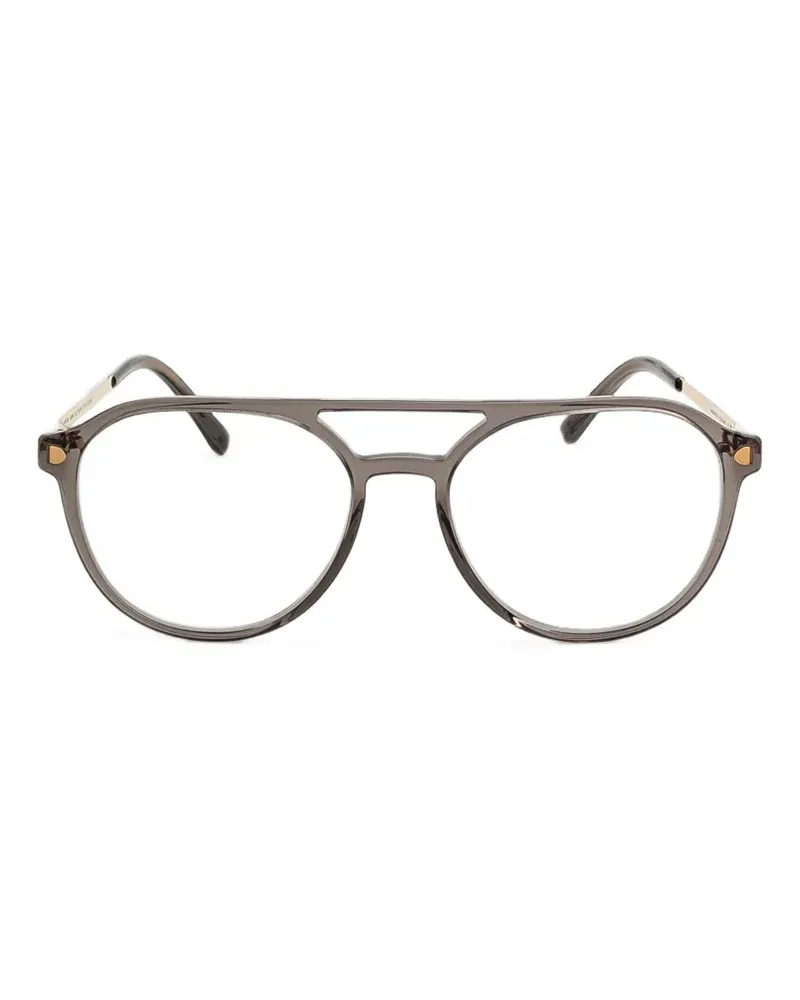 Mykita Jasmi Brille mit rundem Gestell - Grau Grau