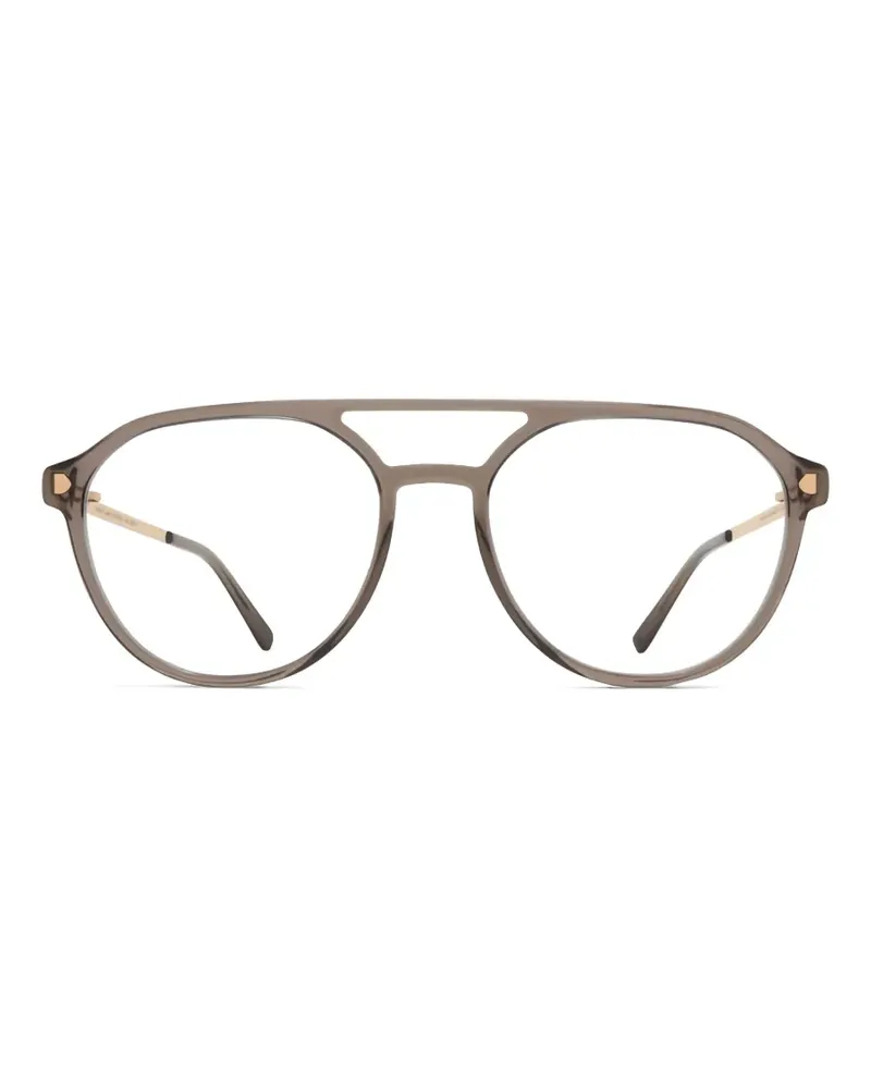 Mykita Jasmi Brille mit rundem Gestell - Grau Grau