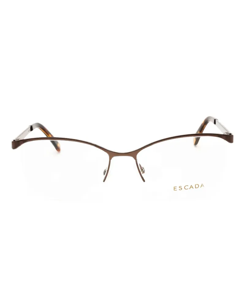 Escada geometric-frame glasses - Braun Braun