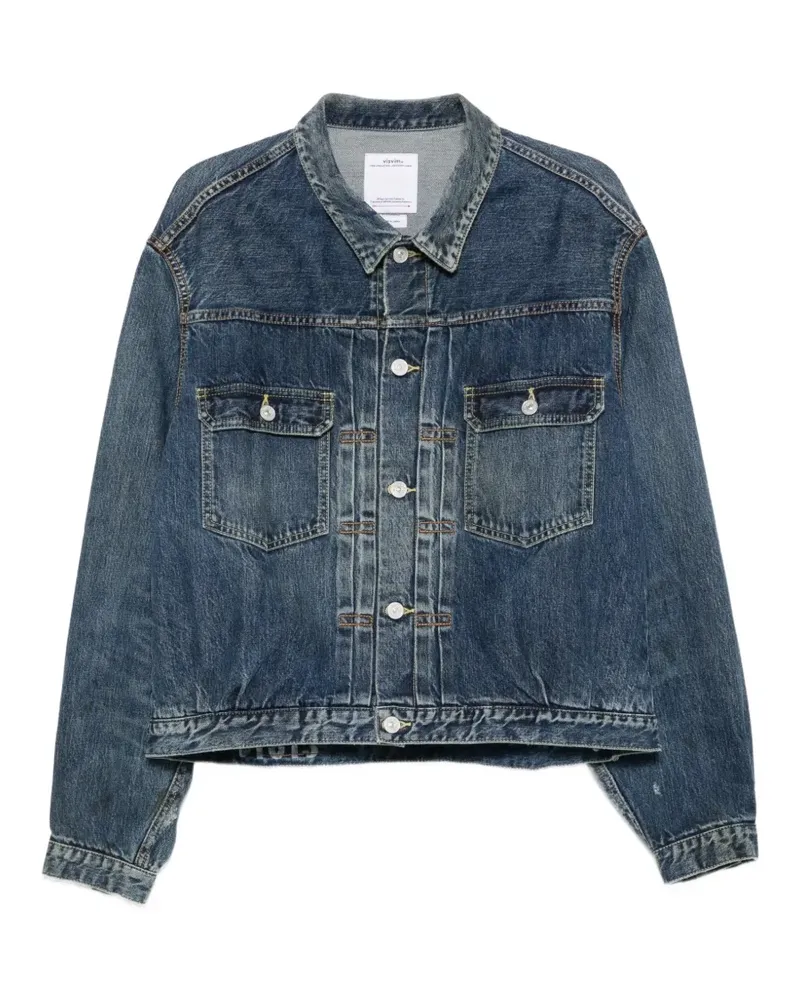 Visvim 101XX faded jacket - Blau Blau