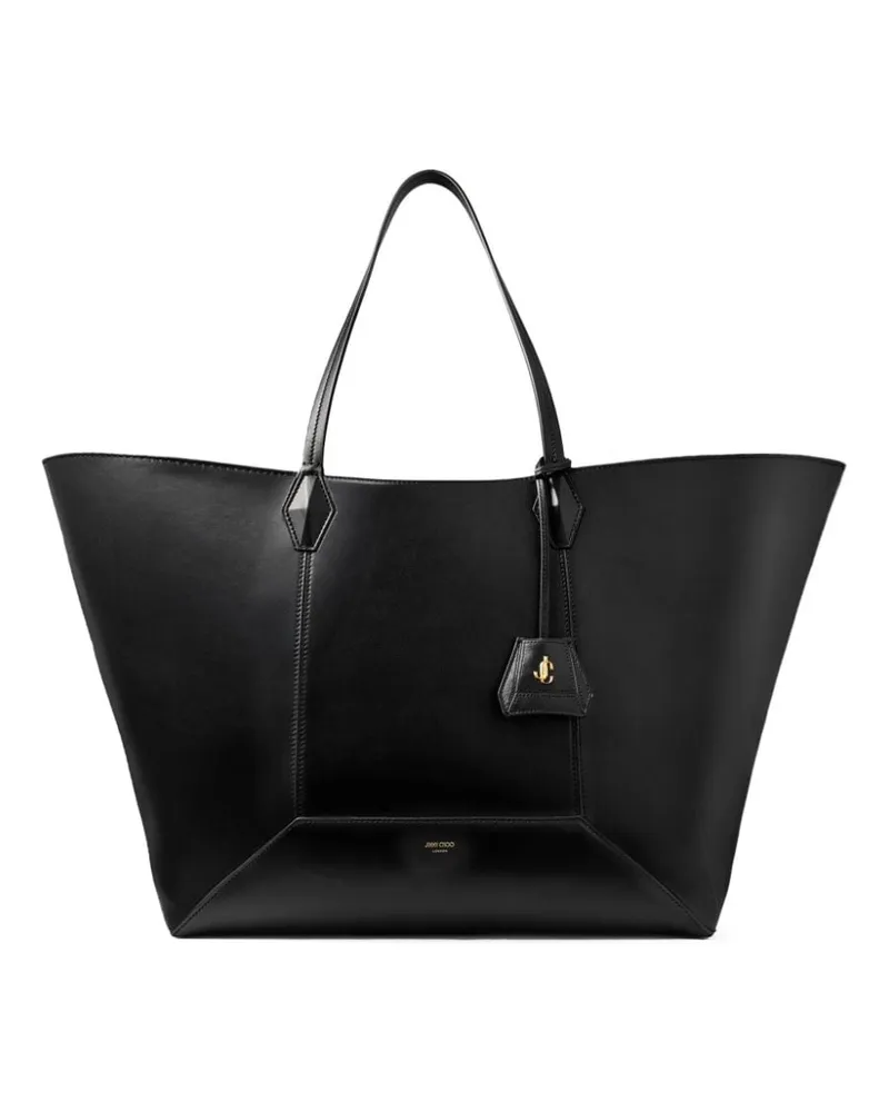 Jimmy Choo Große Diamond Tote Bag - Schwarz Schwarz