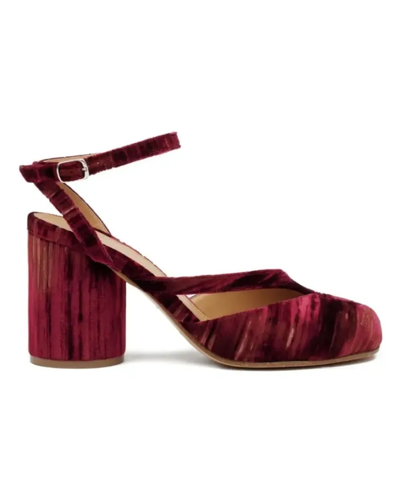 Maison Margiela Tabi Sandalen mit Knöchelriemen 80mm - Rot Rot