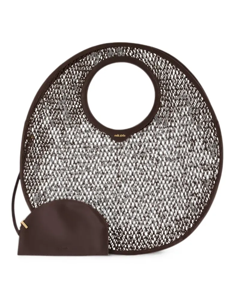 Cult Gaia Amun tote bag - Braun Braun