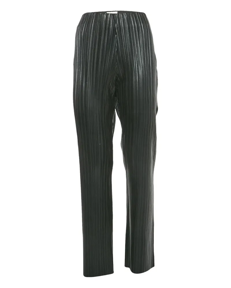 Nanushka Pre-owned Hose mit Bügelfalten - Schwarz Schwarz
