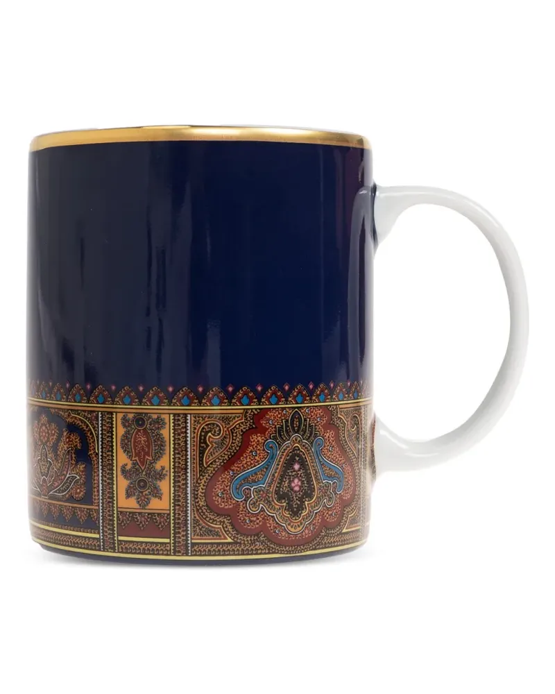 Etro Tasse mit Paisleymuster - Blau Blau