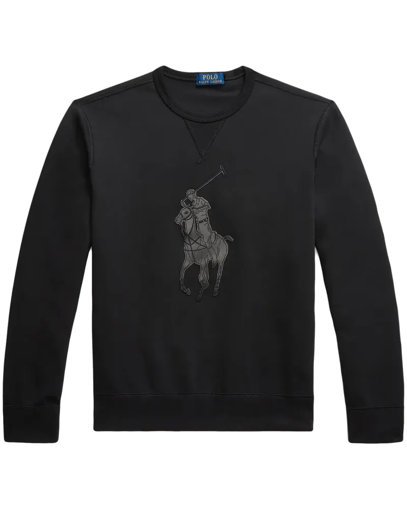 Ralph Lauren Pullover mit Logo - Schwarz Schwarz