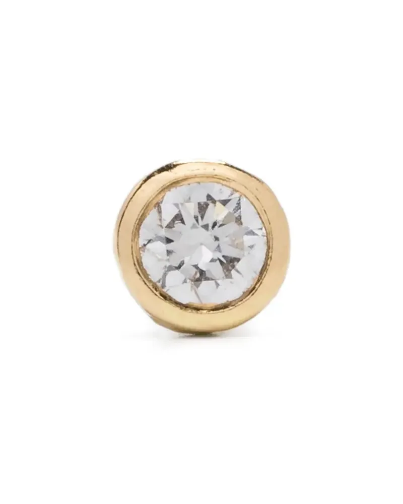 Wouters & Hendrix 18K yellow gold diamond earring Gold
