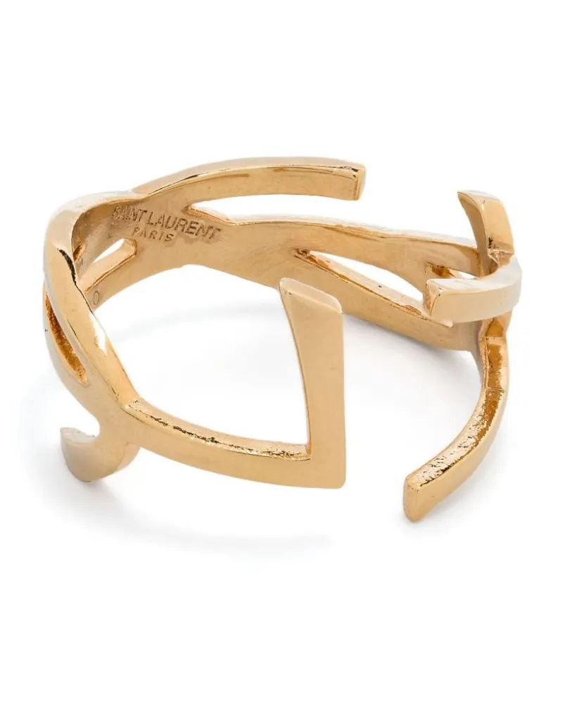 Saint Laurent Opyum Twist Ring Gold