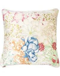 Missoni Home Eckiges Kissen mit Blumen-Print Nude