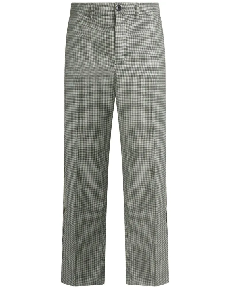 Etro Hose mit Hahnentrittmuster - Grau Grau