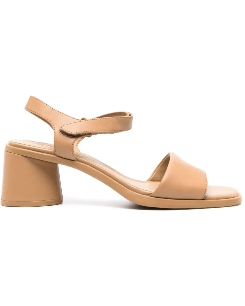 Camper Kiara Sandalen mit Blockabsatz - Braun Braun