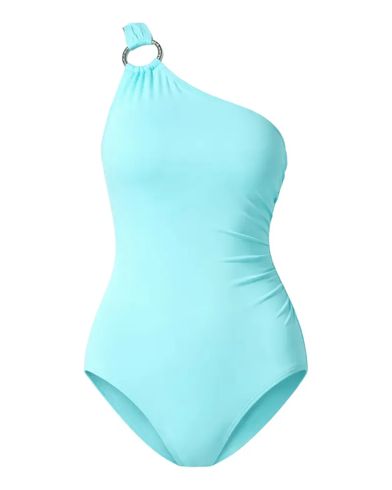Michael Kors Asymmetrischer Badeanzug - Blau Blau
