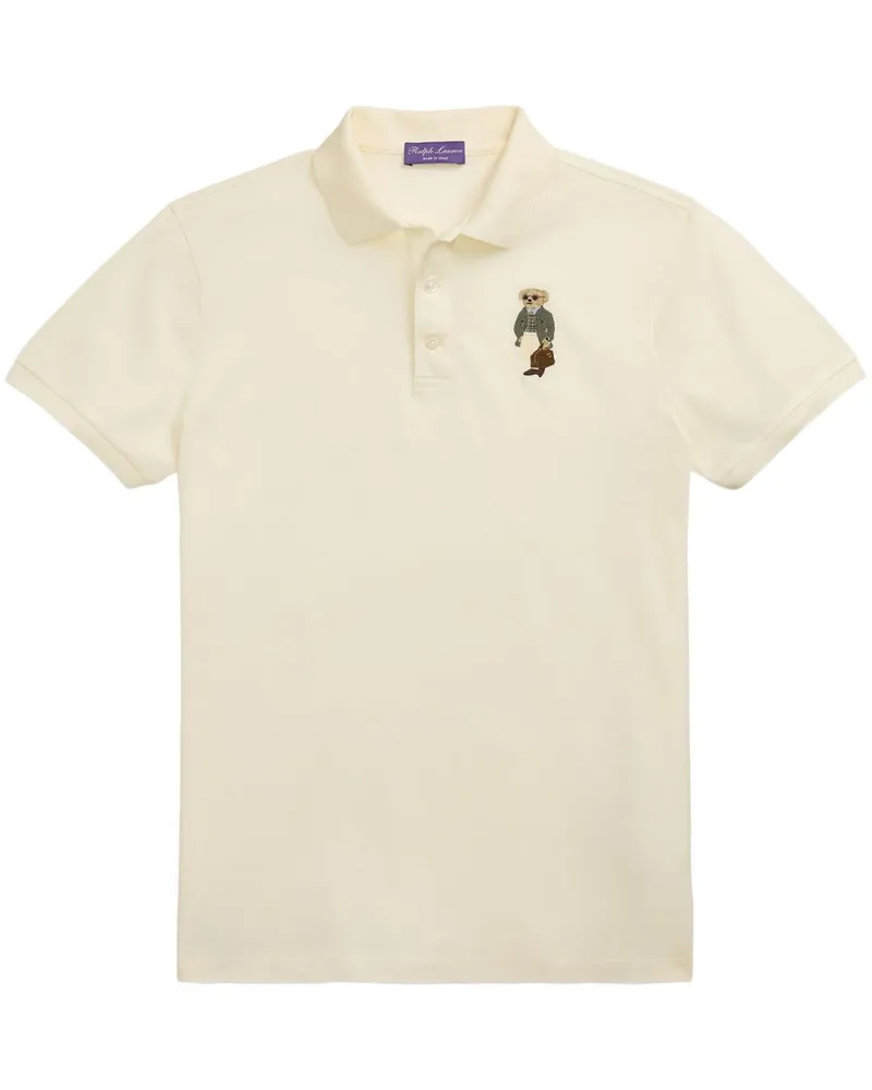 Ralph Lauren Poloshirt mit Polo Bear-Stickerei - Nude Nude