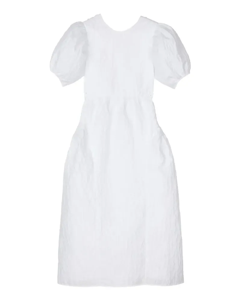 Cecilie Bahnsen puff-sleeves dress - Weiß Weiß