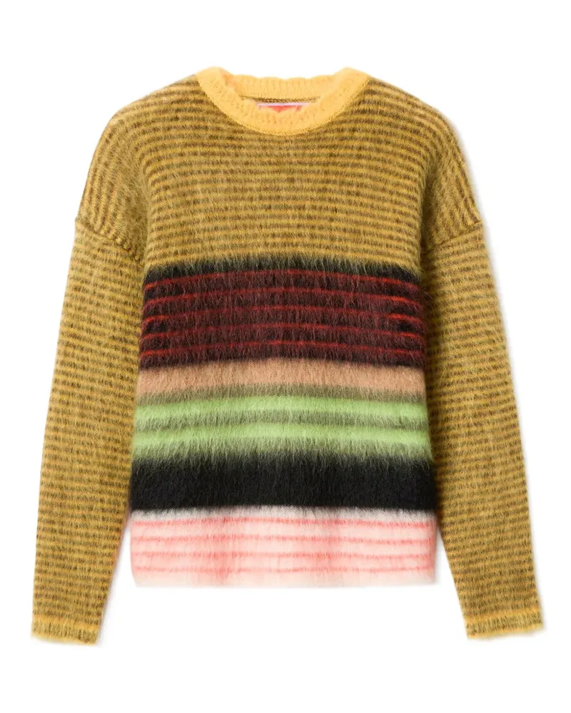 La DoubleJ Pullover mit rundem Ausschnitt - Braun Braun