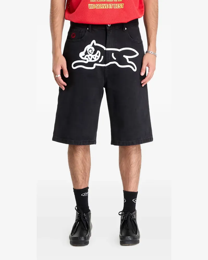 Billionaire Boys Club Running Dog Jeans-Shorts - Rot Rot