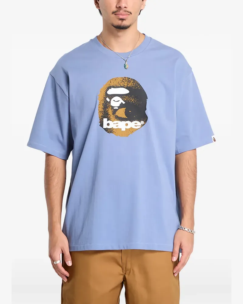 BAPE Ape Head T-shirt - Blau Blau