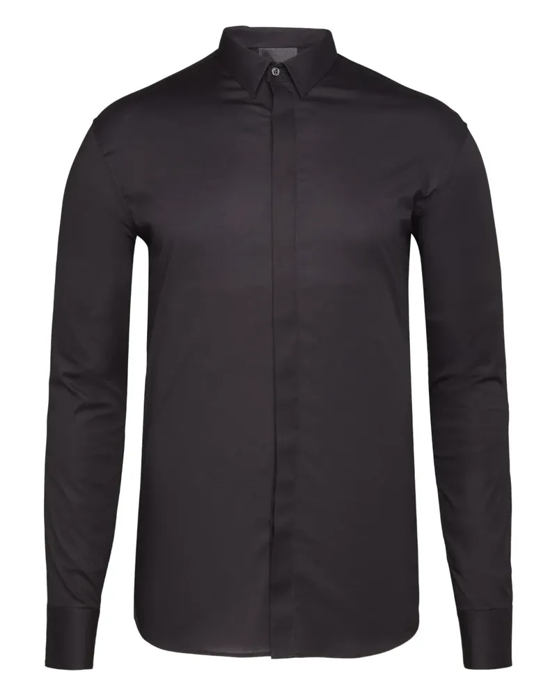 Philipp Plein Clarence long-sleeve shirt - Schwarz Schwarz