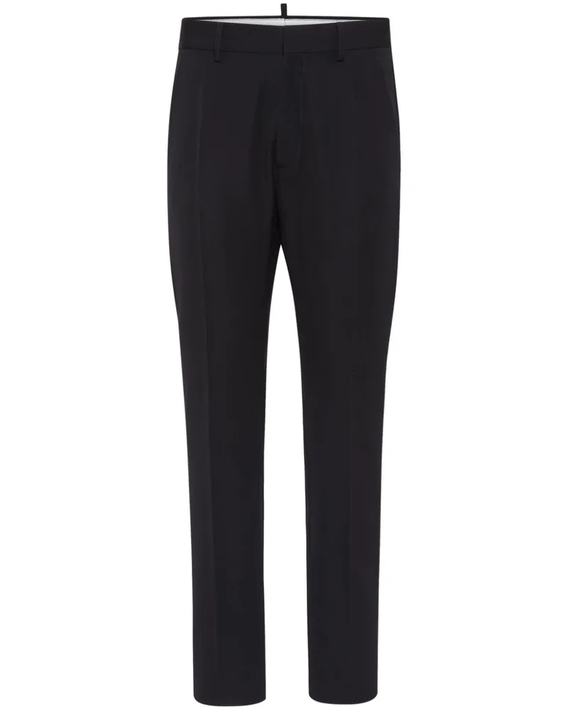 Dsquared2 Klassische Tapered-Hose - Schwarz Schwarz