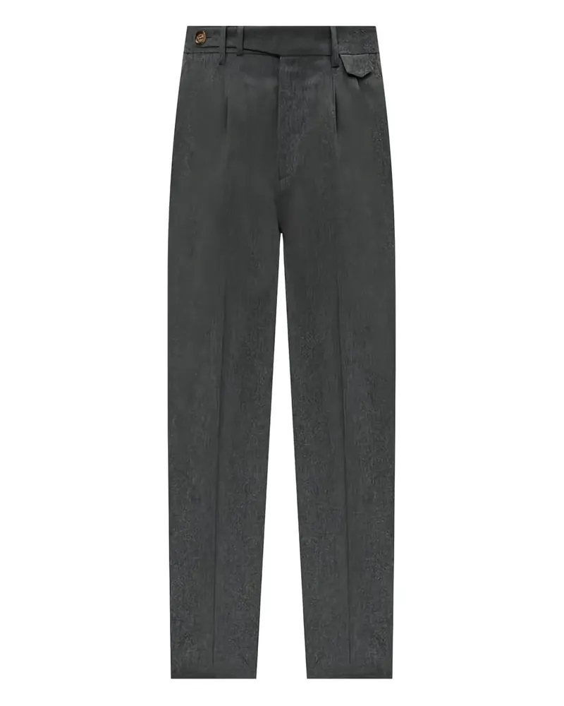 Brunello Cucinelli Klassische Bundfaltenhose - Grau Grau