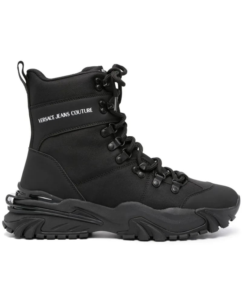 Versace Jeans Trail Trek Stiefel Schwarz