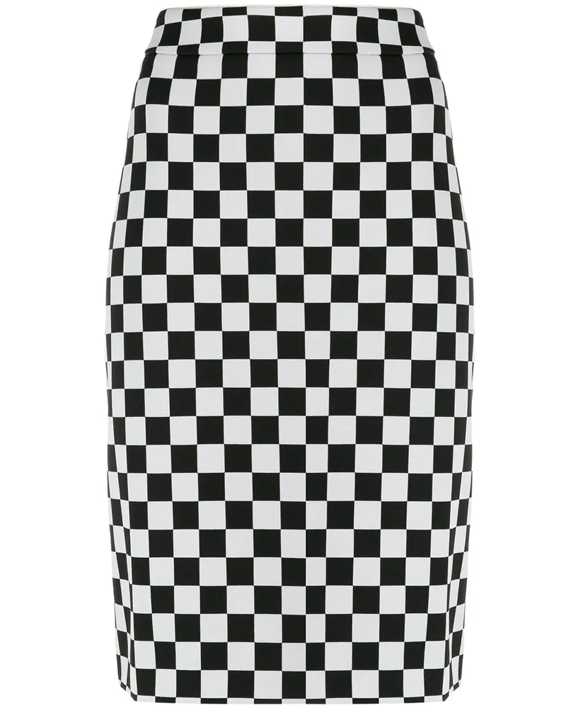 Moschino Klassischer Bleistiftrock - Schwarz Schwarz
