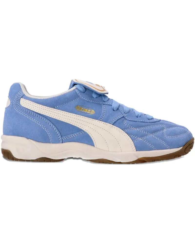 Puma Indoor Sneakers aus Wildleder - Blau Blau