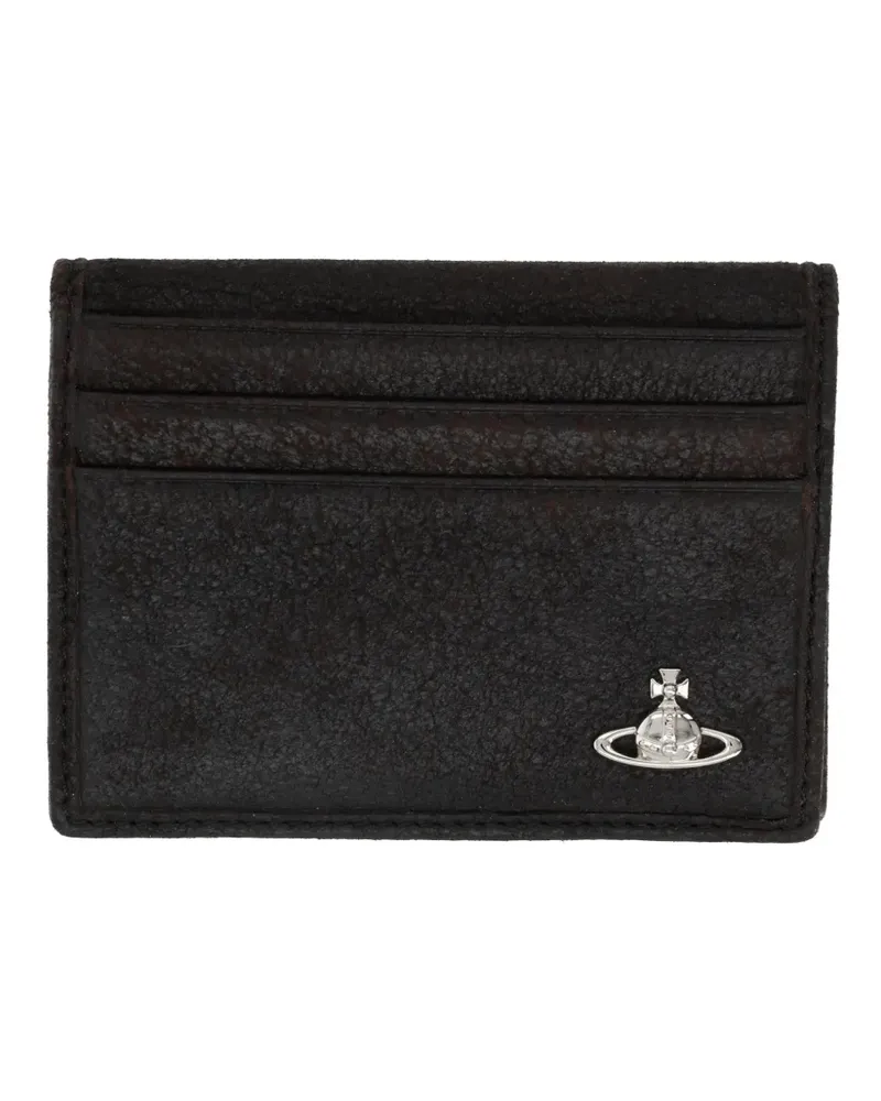 Vivienne Westwood orb detail cardholder - Braun Braun