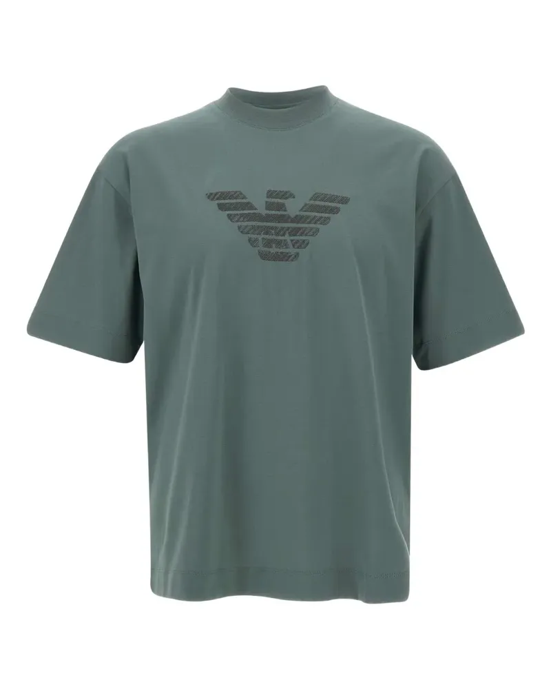 Emporio Armani T-Shirt aus Baumwolle - Grün Grün