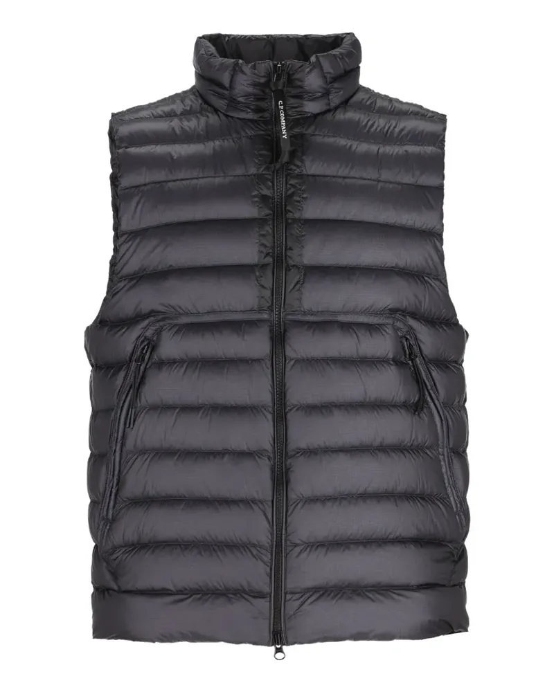 C.P. Company quilted Lens-detailed gilet - Grau Grau
