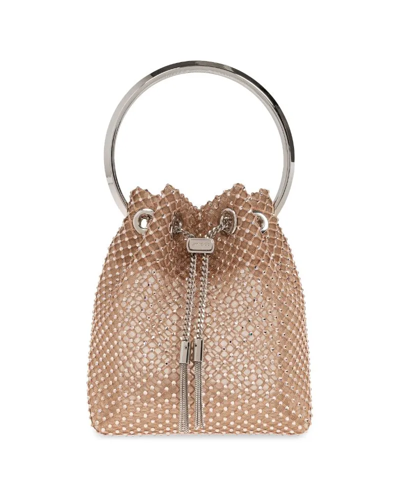 Jimmy Choo Bon Bon Beuteltasche - Nude Nude