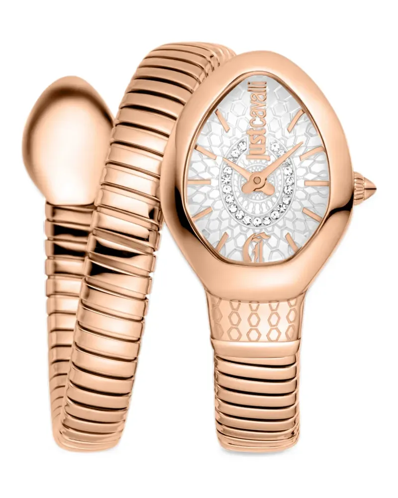 Just Cavalli Eclisse wrap 22mm watch - Silber Silber