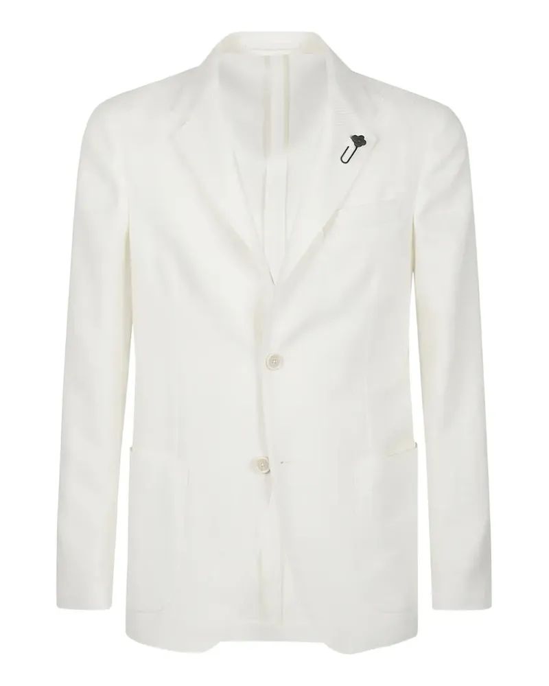 LARDINI Klassisches Sakko - Weiß Weiß