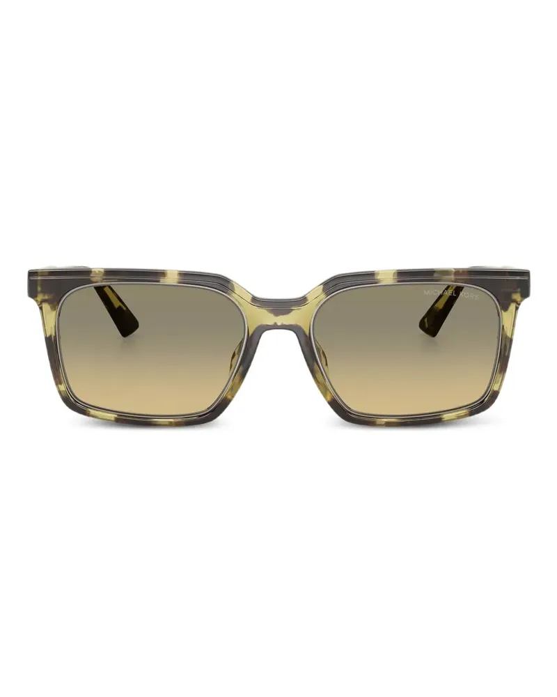 Michael Kors Honolulu Sonnenbrille mit eckigem Gestell - Grün Grün