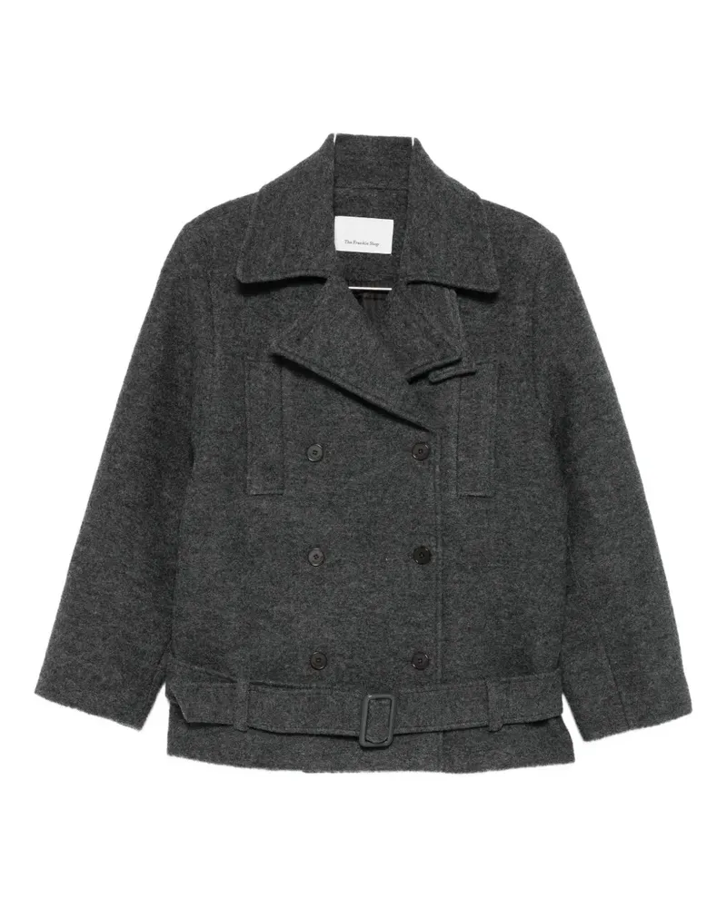 FRANKIE Shop Frankie peacoat - Grau Grau