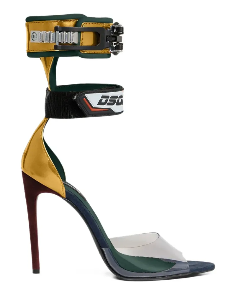 Dsquared2 Sandalen mit Klettverschluss - Gold Gold