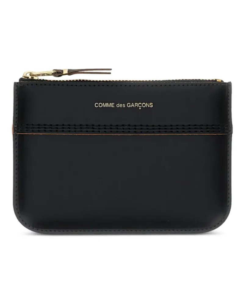 Comme des Garçons Portemonnaie mit Logo - Schwarz Schwarz
