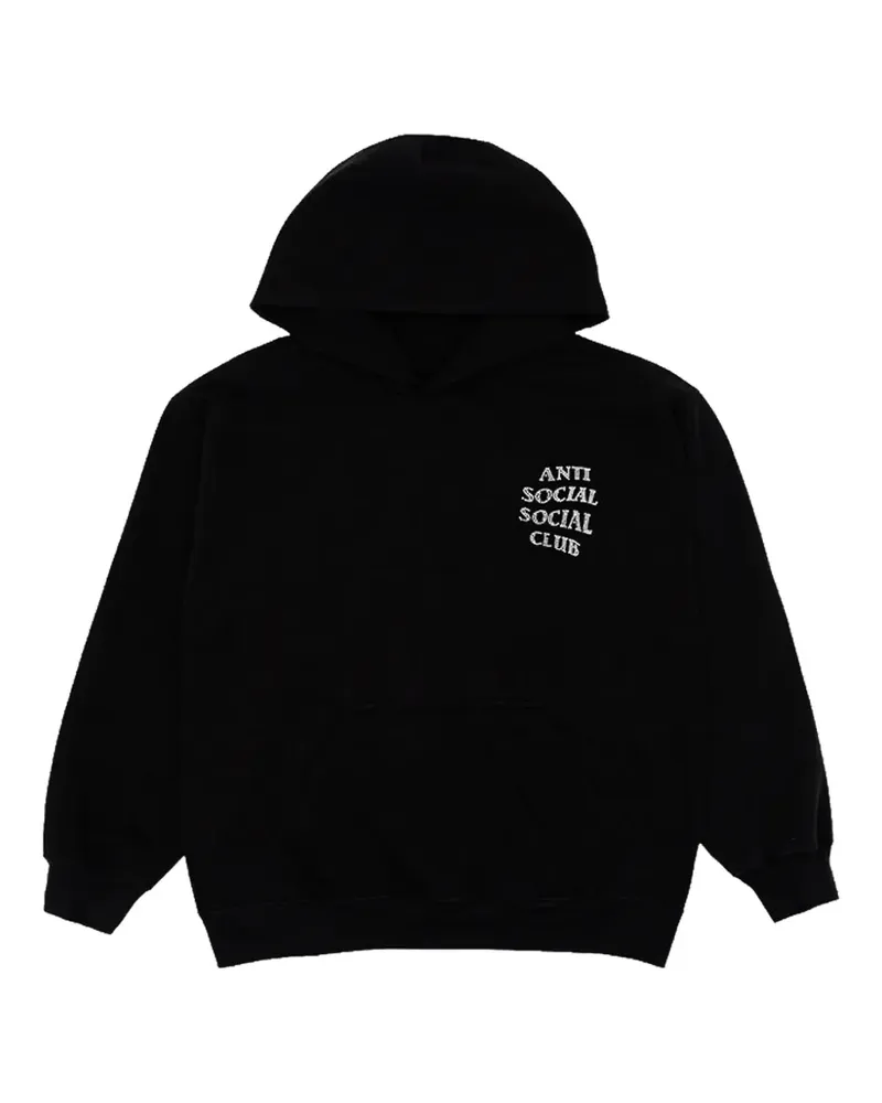 Anti Social Social Club Mind Games Hoodie mit Strass - Schwarz Schwarz